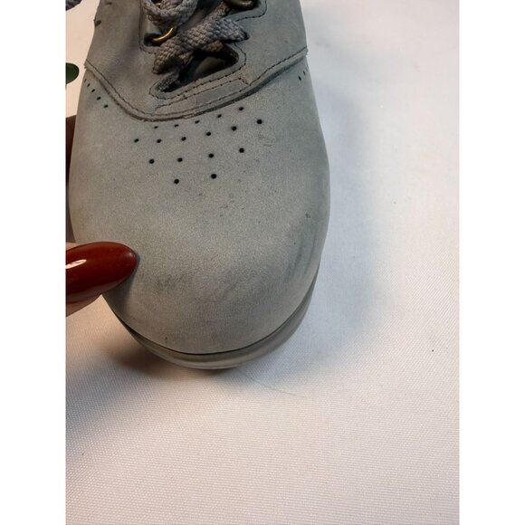 SAS Free Time Womens Size 5W Blue Leather Tripad Comfort Walking Shoe - Picture 13 of 14